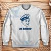 Ok Boomer Blue Grunge Police Sweatshirt