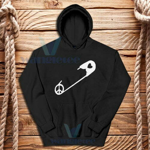 Safety Pin Vector Hoodie