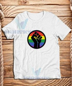 BLM LGBTQ Rainbow T-Shirt