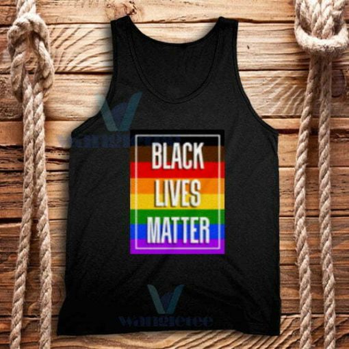 Black Lives Matter Rainbow Tank Top