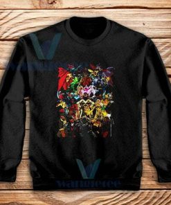 Heroes of Color Style Sweatshirt Best Superhero Movies S-3XL