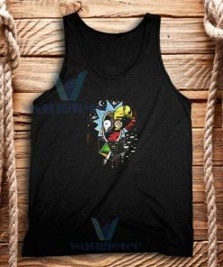 Rick And Morty Polarity Tank Top Funny Rick and Morty S - 2XL