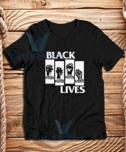 Black Lives Movement T-Shirt George Floyd Protests S-3XL