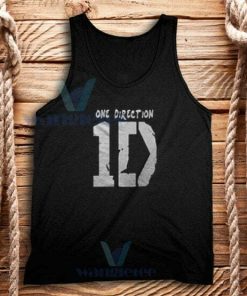 One Direction Logo Tank Top Unisex Adult Size S-2XL