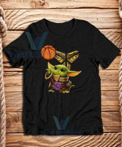 Kobe Bryant Baby Yoda T-Shirt Black Mamba Size S - 3XL