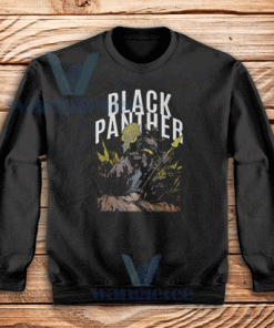 Black Panther Marvel Sweatshirt Adult Unisex Size S-3XL