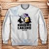 Raiders And Lakers Sweatshirt Unisex Adult Size S-3XL