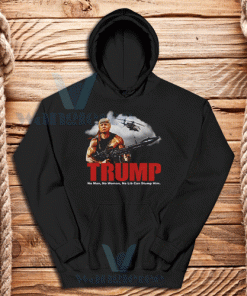 Trump Rambo America Hoodie Unisex Adult Size S-3XL