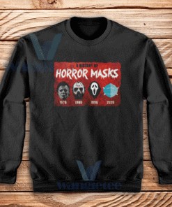 Halloween Masks Jason Sweatshirt Unisex Adult Size S-3XL