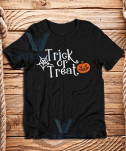Trick Or Treat Halloween T-Shirt Unisex Adult Size S - 3XL