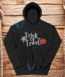 Trick Or Treat Halloween Hoodie Unisex Adult Size S-3XL