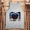 Astronaut Space Octopus Tank Top Adult Size S-2XL