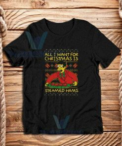 Christmas Steamed Hams T-Shirt Unisex Adult Size S - 3XL