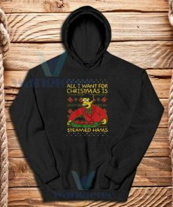 Christmas Steamed Hams Hoodie Unisex Adult Size S-3XL