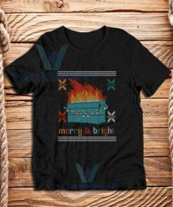 Merry And Bright T-Shirt Unisex Adult Size S - 3XL
