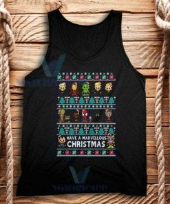 Cute Marvel Christmas Tank Top Adult Size S-2XL