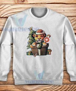 Lion King Cute Christmas Sweatshirt Unisex Adult Size S-3XL