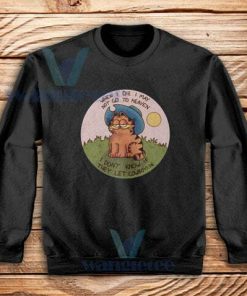 Cowboy Garfield Graphic Sweatshirt Adult Size S-3XL