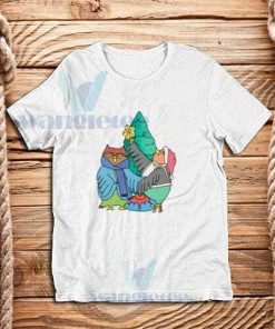 Owl Love Christmas T-Shirt Unisex Adult Size S - 3XL