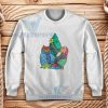 Owl Love Christmas Sweatshirt Adult Size S-3XL