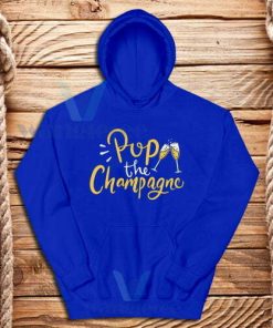 Pop-The-Champagne-Hoodie-Blue-navy
