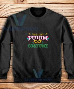 Purim-Jewish-Holiday-Sweatshirt-Black