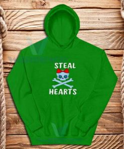 Steal-Hearts-Valentines-Hoodie-Green